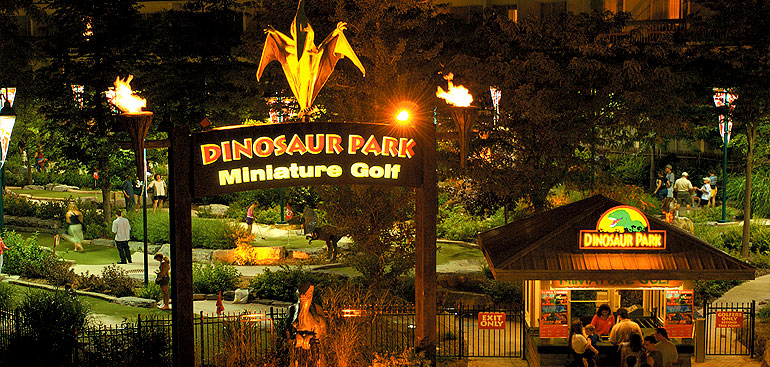 Dinosaur Mini Golf