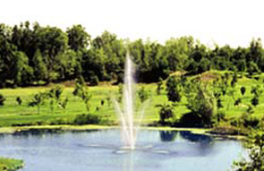Fountain at Eagle Valley Golf Course